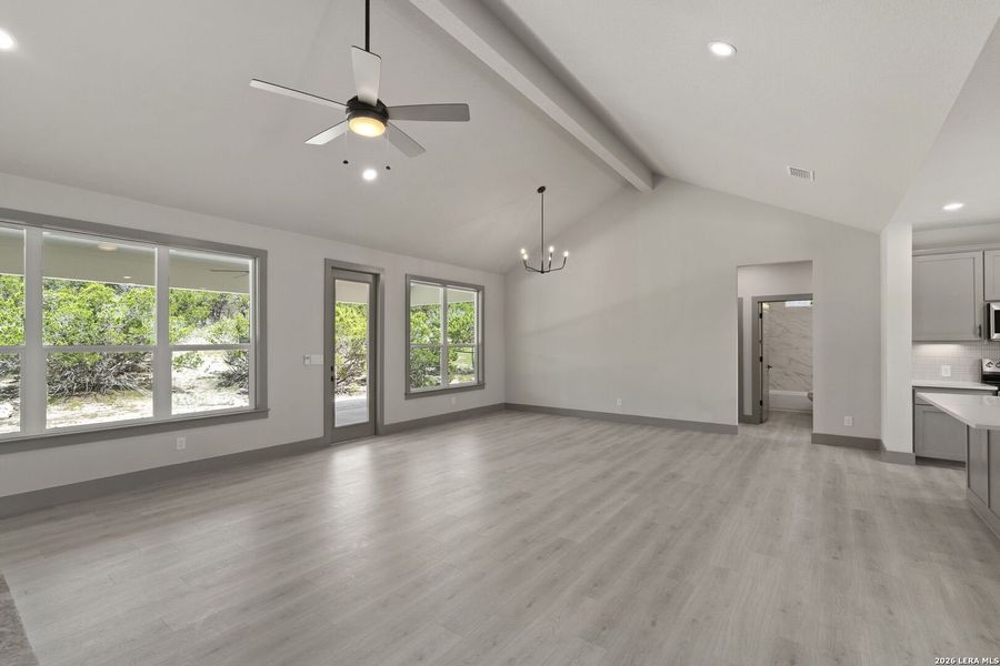 Spacious, unfurnished interior of a new home in , Canyon Lake (Image 23). Spacious, unfurnished interior of a new home in , Canyon Lake (Image 23).