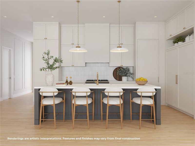 Furnished interior view inside a new home in , Winter Park (Image 5).