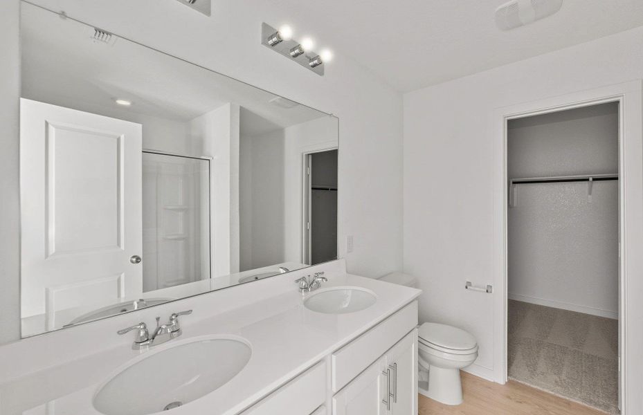 Furnished interior view inside a new home in Sonterra, Jarrell (Image 9). Furnished interior view inside a new home in Sonterra, Jarrell (Image 9).