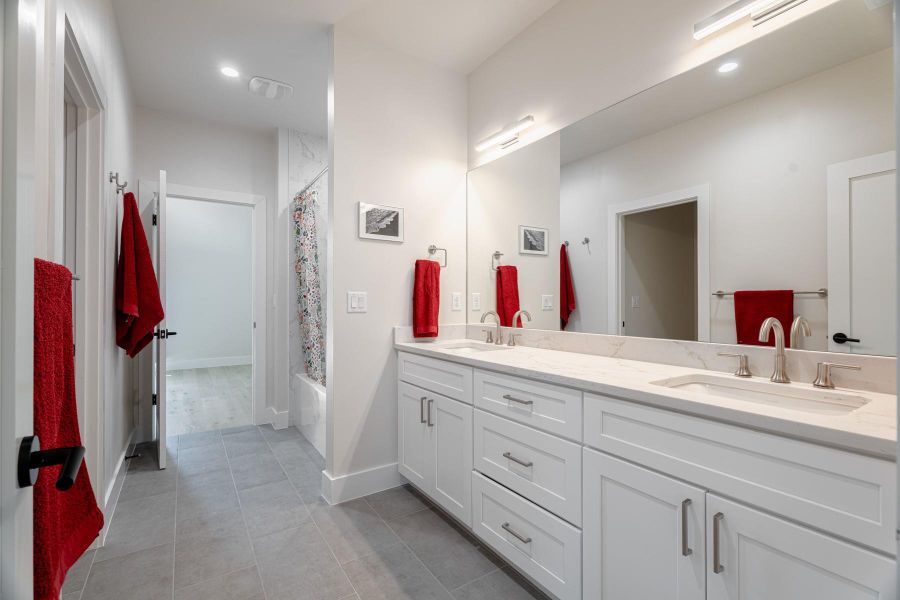 Furnished interior view inside a new home in , Austin (Image 5). Furnished interior view inside a new home in , Austin (Image 5).