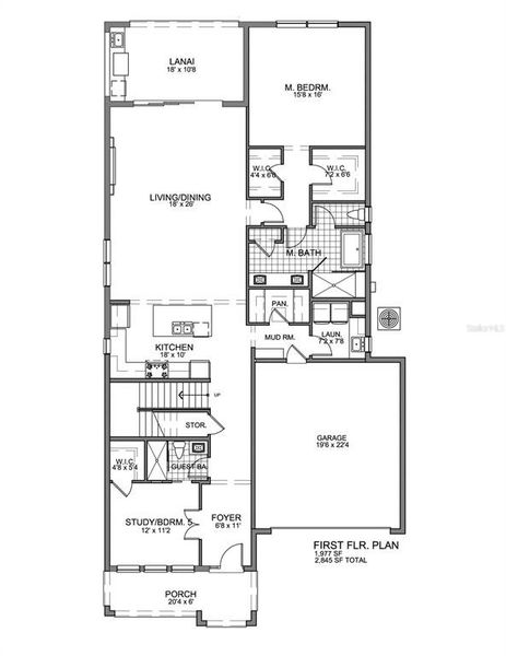 2D floor plan layout of this home in , Orlando, FL (Image 5). 2D floor plan layout of this home in , Orlando, FL (Image 5).