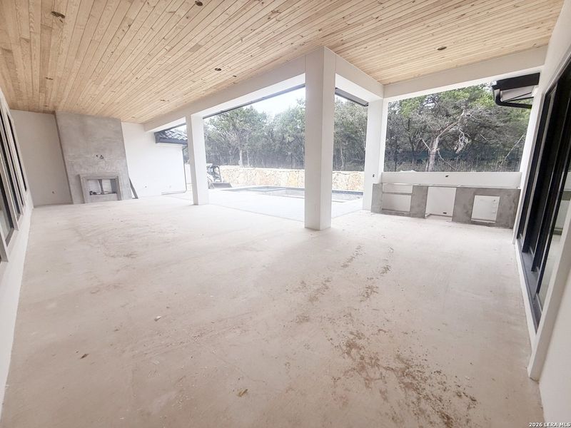 In-progress construction of a new home in , San Antonio, TX (Image 12).