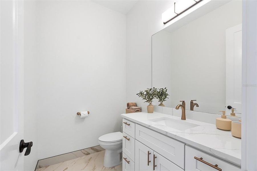 Furnished interior view inside a new home in , North Port (Image 44).