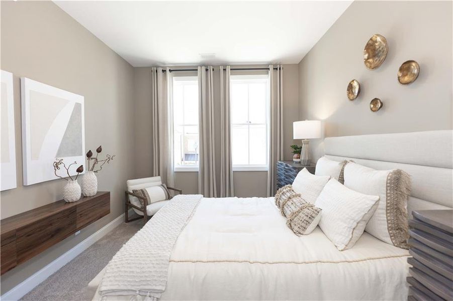 Furnished interior view inside a new home in Waterside Condos, Peachtree Corners (Image 26).