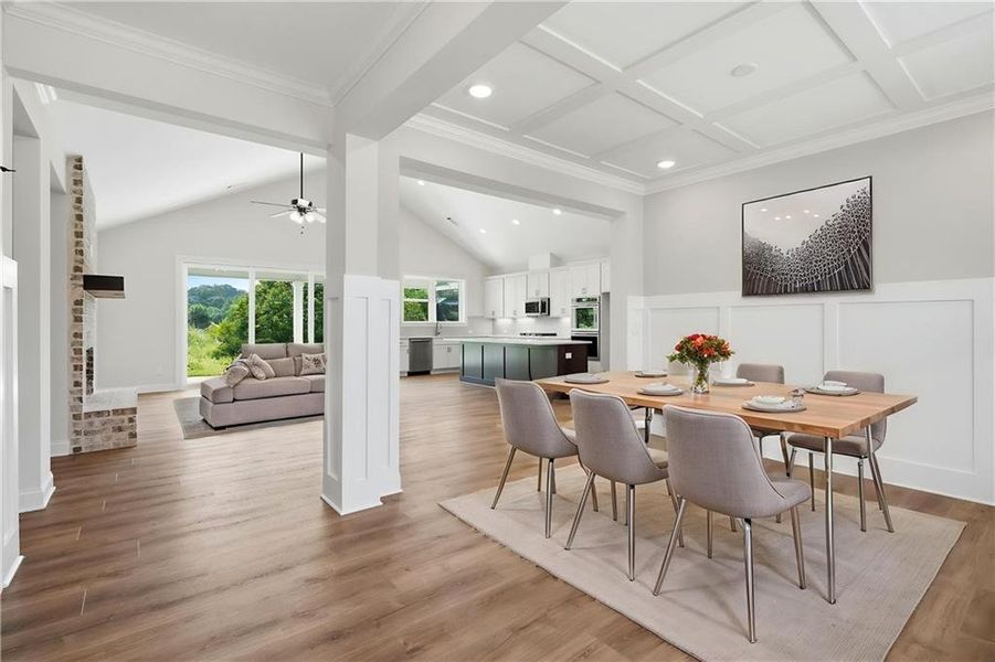 Furnished interior view inside a new home in , Demorest (Image 10). Furnished interior view inside a new home in , Demorest (Image 10).
