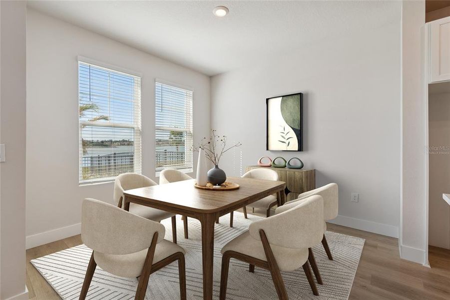 Furnished interior view inside a new home in , Sarasota (Image 7). Furnished interior view inside a new home in , Sarasota (Image 7).