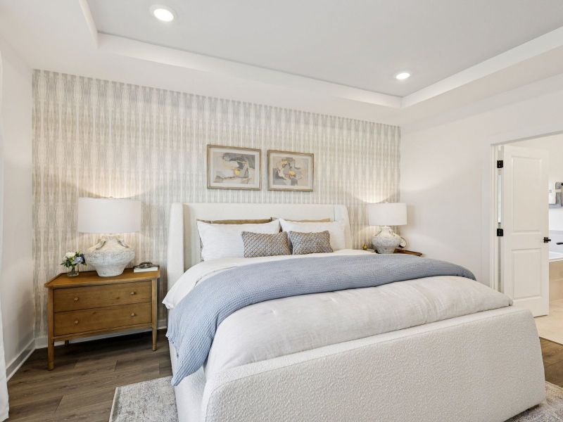 Furnished interior view inside a new home in Benders Cove - Estate Series, Mount Juliet (Image 9).