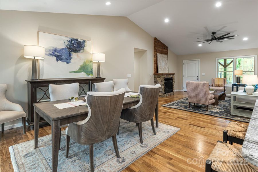 Furnished interior view inside a new home in , Mars Hill (Image 29).