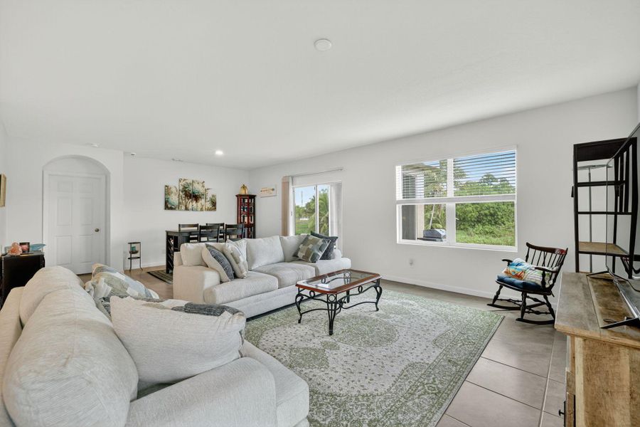 Furnished interior view inside a new home in , Port St. Lucie (Image 21).
