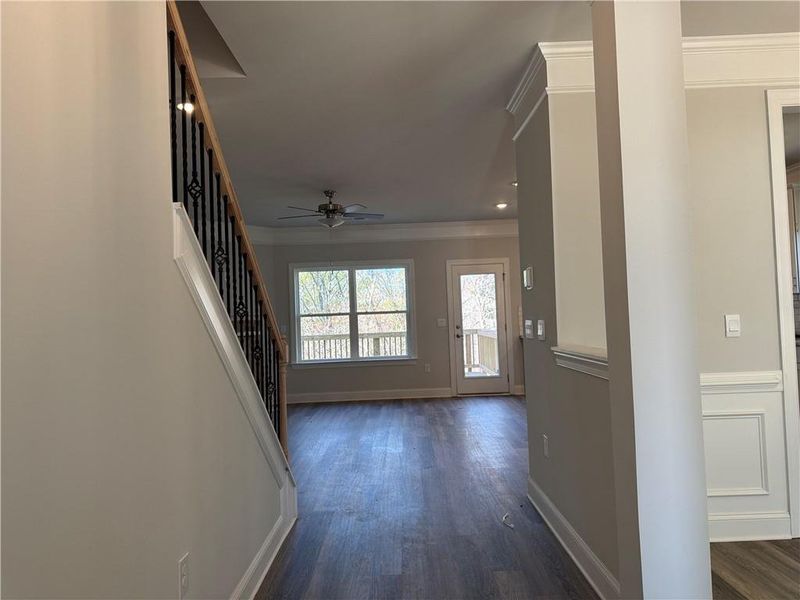 Spacious, unfurnished interior of a new home in Tuscany Hills, Douglasville (Image 17).
