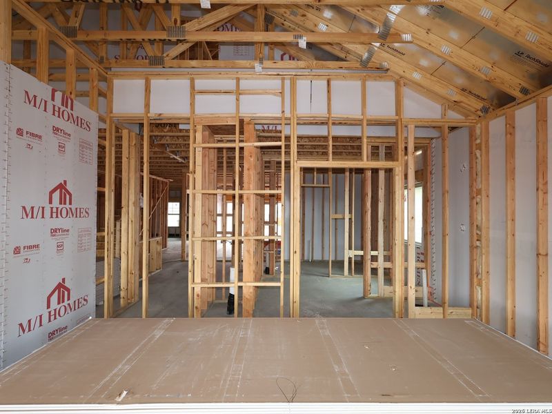 In-progress construction of a new home in Agave, San Antonio, TX (Image 29).