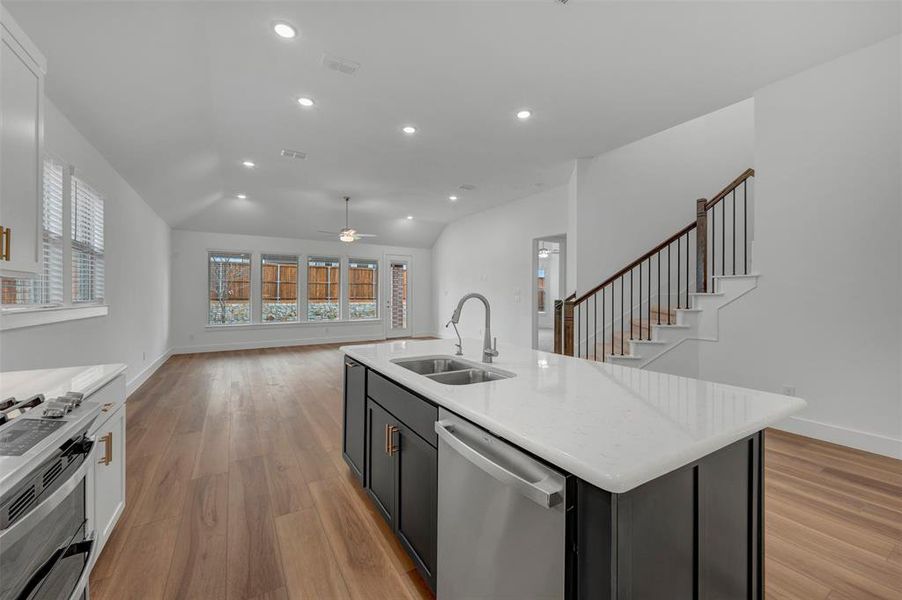 Furnished interior view inside a new home in Aster Park, McKinney (Image 12).