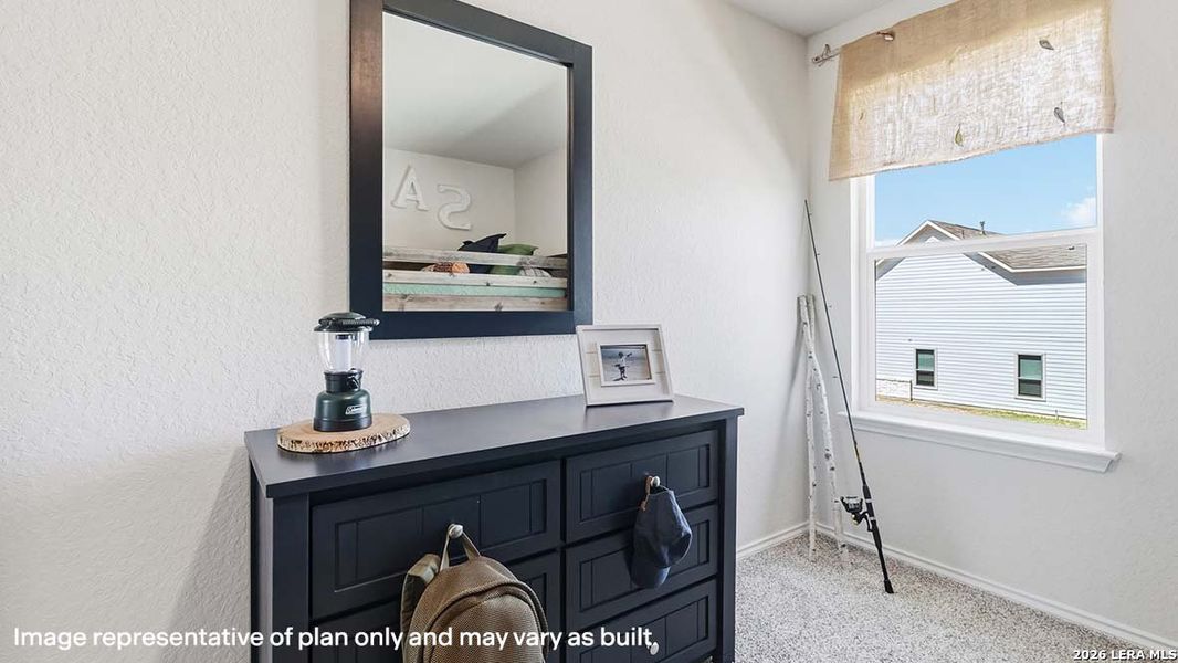 Furnished interior view inside a new home in Riverstone at Westpointe, San Antonio (Image 21).