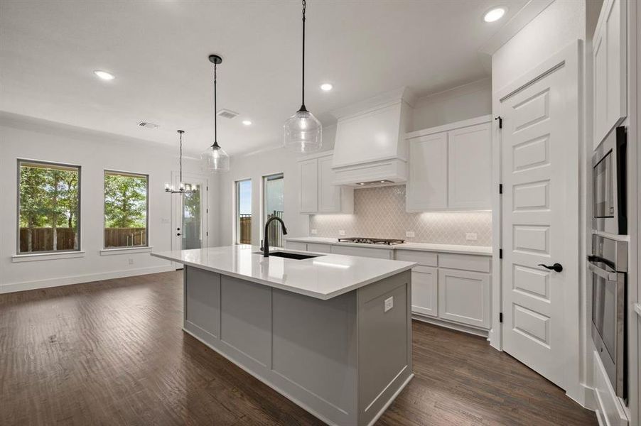 Furnished interior view inside a new home in Parks of Aledo, Aledo (Image 5).