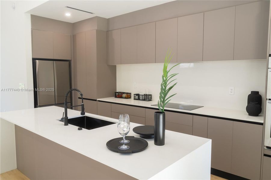 Furnished interior view inside a new home in , Miami (Image 7).