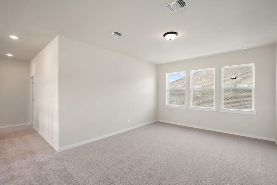 Spacious, unfurnished interior of a new home in Arbor Collection At Wolf Ranch, Georgetown (Image 37).