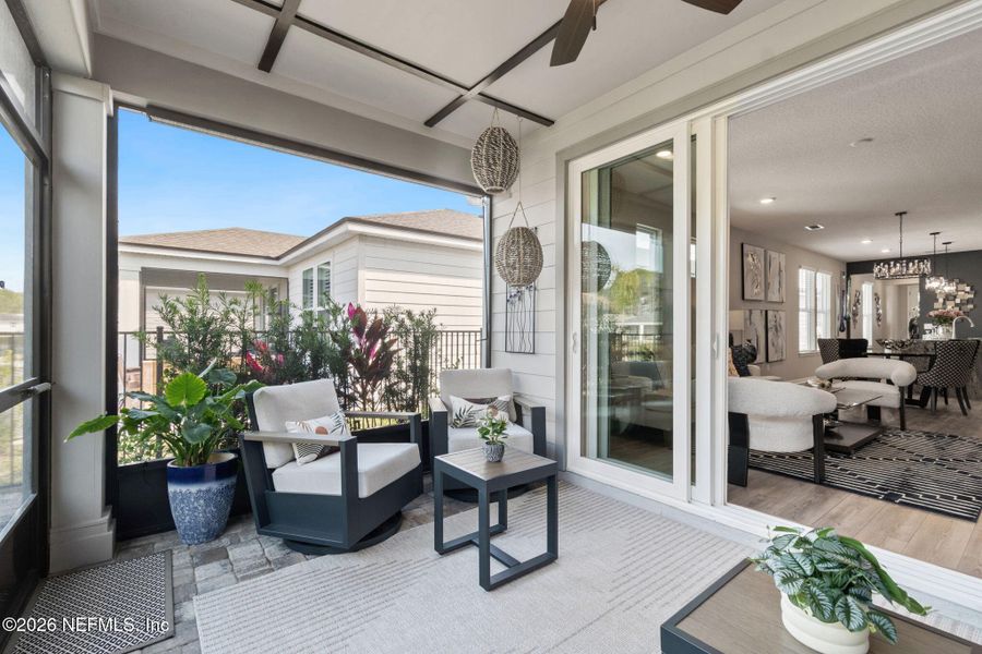 Exterior details and patio area of a home in , St. Augustine (Image 4).