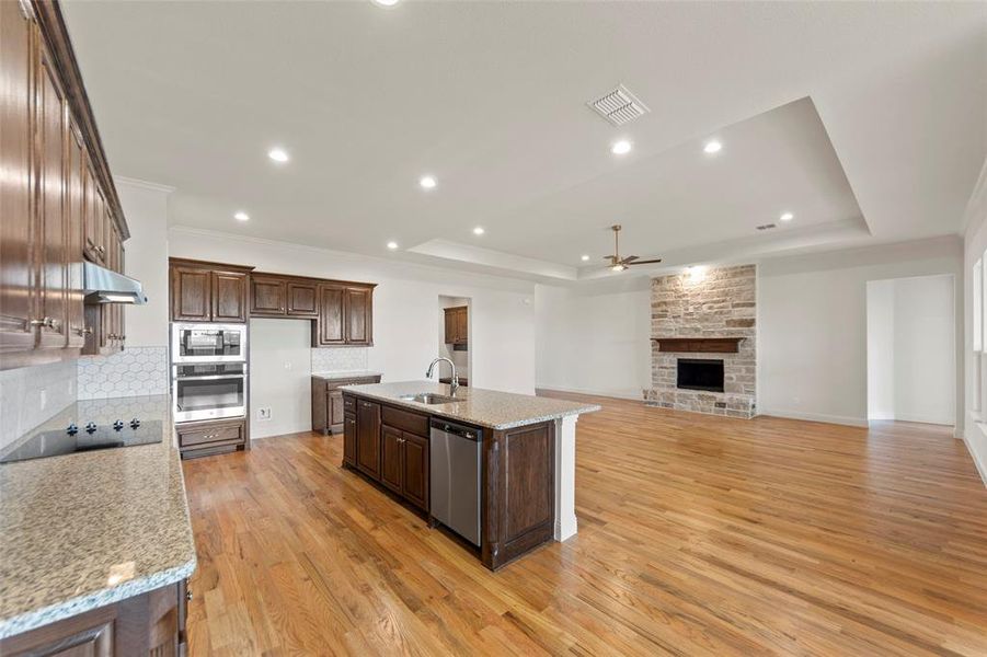 Furnished interior view inside a new home in , Josephine (Image 10).