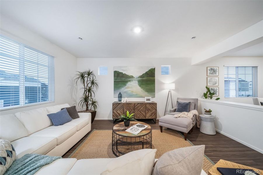 Furnished interior view inside a new home in , Aurora (Image 7).