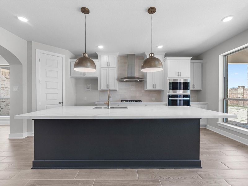 Furnished interior view inside a new home in Lago Mar - 60', Texas City (Image 4). Furnished interior view inside a new home in Lago Mar - 60', Texas City (Image 4).