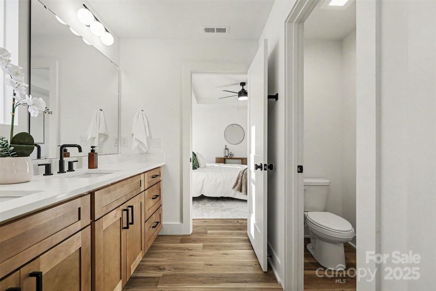 Furnished interior view inside a new home in , Stallings (Image 16). Furnished interior view inside a new home in , Stallings (Image 16).