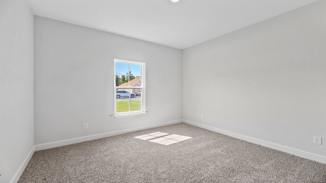 Representative unfurnished interior of a home built from the The Jasmine by D.R. Horton in Meadows at Rehwinkel, Crawfordville (Image 10).