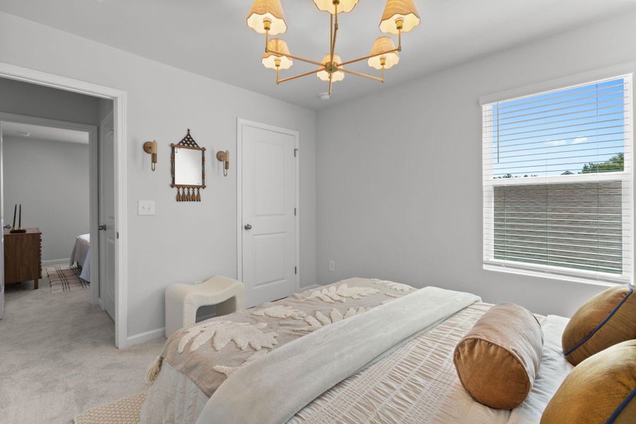 Furnished interior view inside a new home in , Summerville (Image 29). Furnished interior view inside a new home in , Summerville (Image 29).