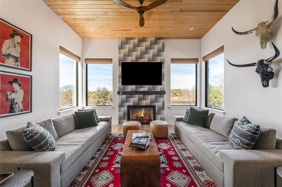 Furnished interior view inside a new home in , Iredell (Image 12).
