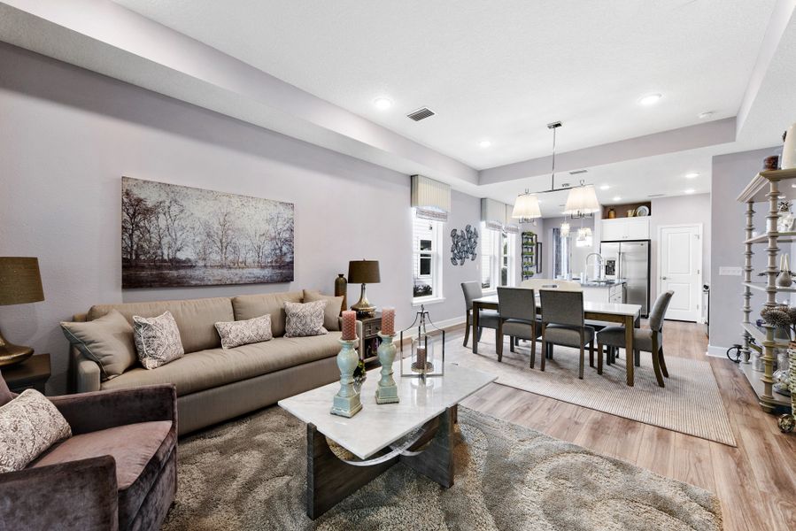 Representative furnished interior of a home built from the The Apopka by Providence Homes (Florida) in Reflections at Nocatee, Nocatee (Image 31).