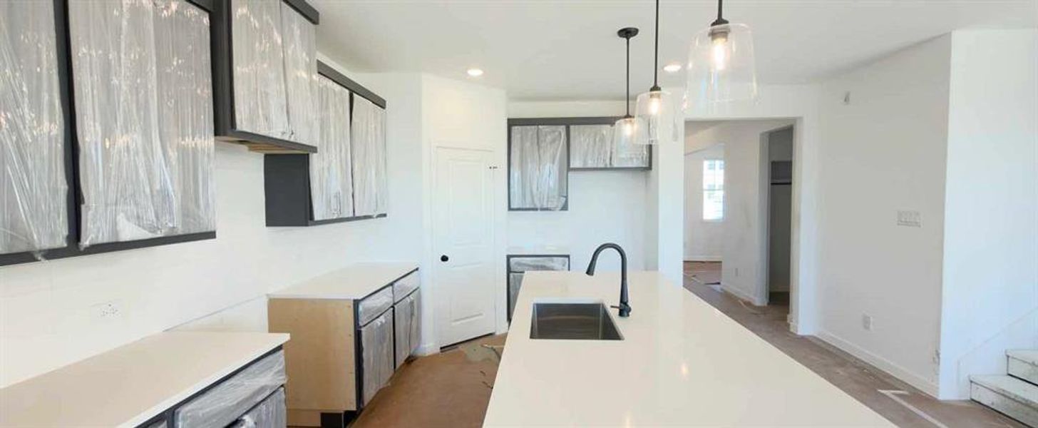 Kitchen Construction Progress featuring the Minimalist Collection