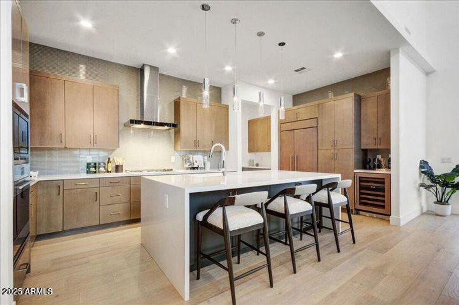 Kitchen with Furniture