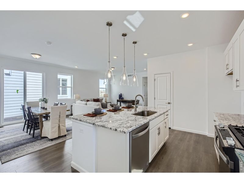 Furnished interior view inside a new home in Waterfield, Fort Collins (Image 17).