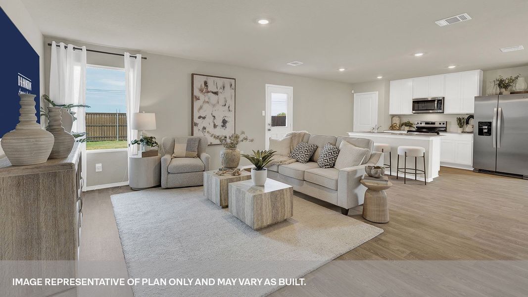 Furnished interior view inside a new home in Sunset Oaks, Maxwell (Image 7). Furnished interior view inside a new home in Sunset Oaks, Maxwell (Image 7).