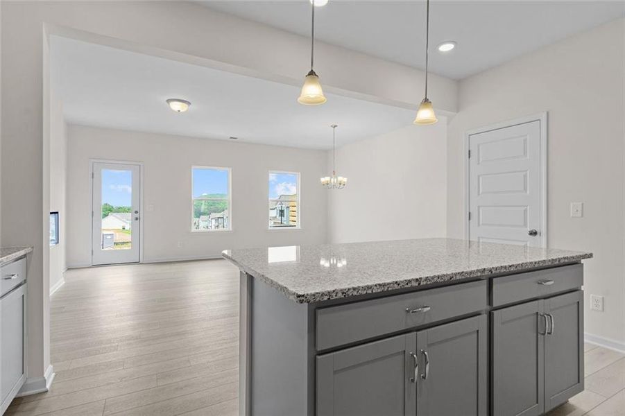 Furnished interior view inside a new home in Fairington, Cartersville (Image 10).