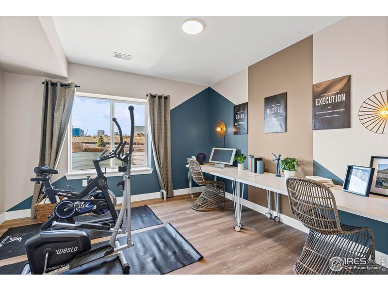 Furnished interior view inside a new home in , Fort Collins (Image 40).