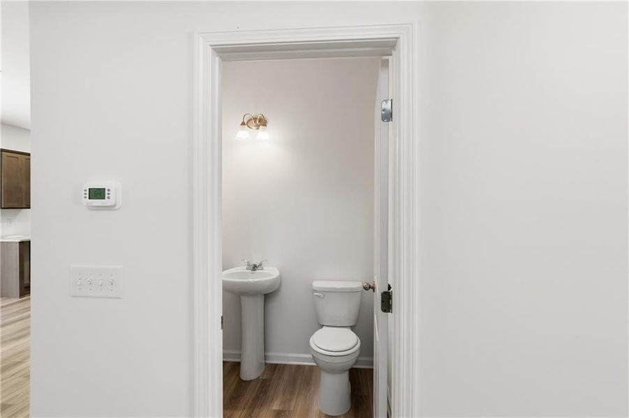 Furnished interior view inside a new home in Creekside Landing, Dallas (Image 4).