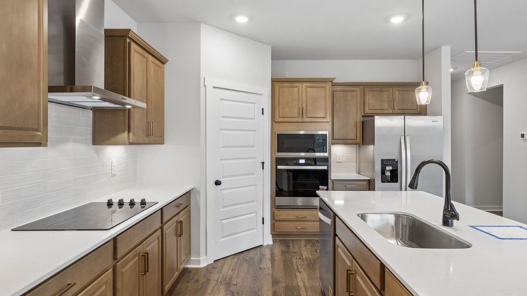 Furnished interior view inside a new home in Reserve at Hickory Ridge, Columbia (Image 11).