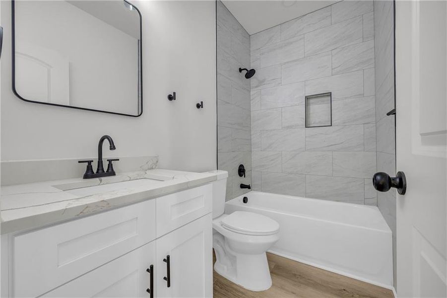 Furnished interior view inside a new home in , Covington (Image 11).