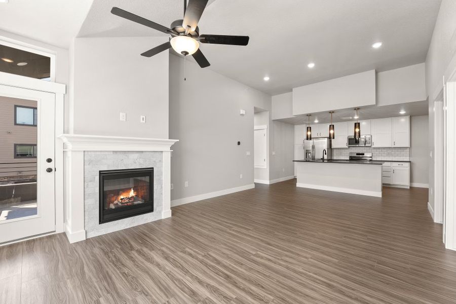 Spacious, unfurnished interior of a new home in Northfield - The Flats, Fort Collins (Image 10). Spacious, unfurnished interior of a new home in Northfield - The Flats, Fort Collins (Image 10).