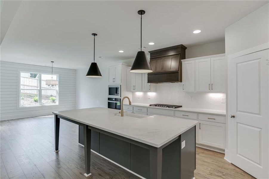 Furnished interior view inside a new home in , Buford (Image 21).