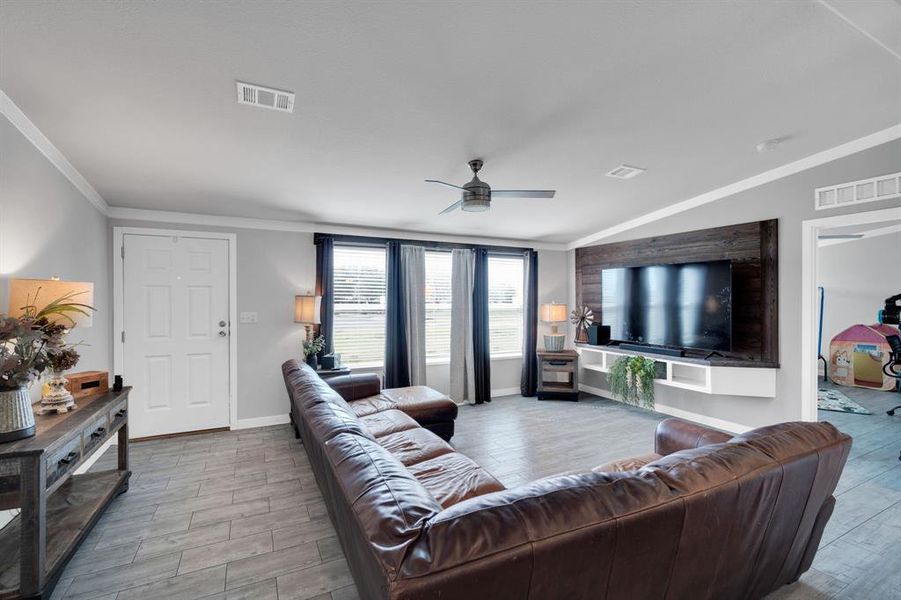 Furnished interior view inside a new home in , Italy (Image 7).