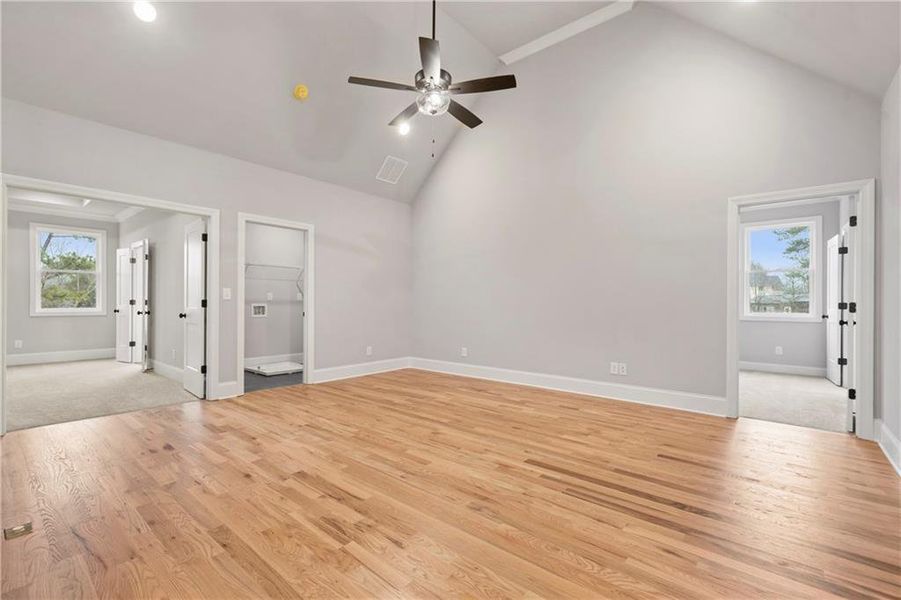 Spacious, unfurnished interior of a new home in , Marietta (Image 29).