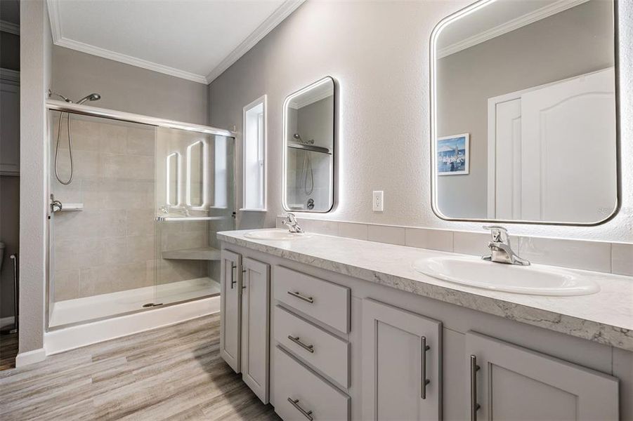Furnished interior view inside a new home in , Zephyrhills (Image 18).