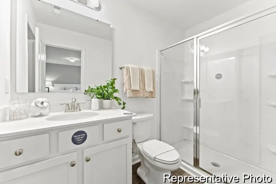 Furnished interior view inside a new home in Buies Creek Townhomes, Lillington (Image 13).