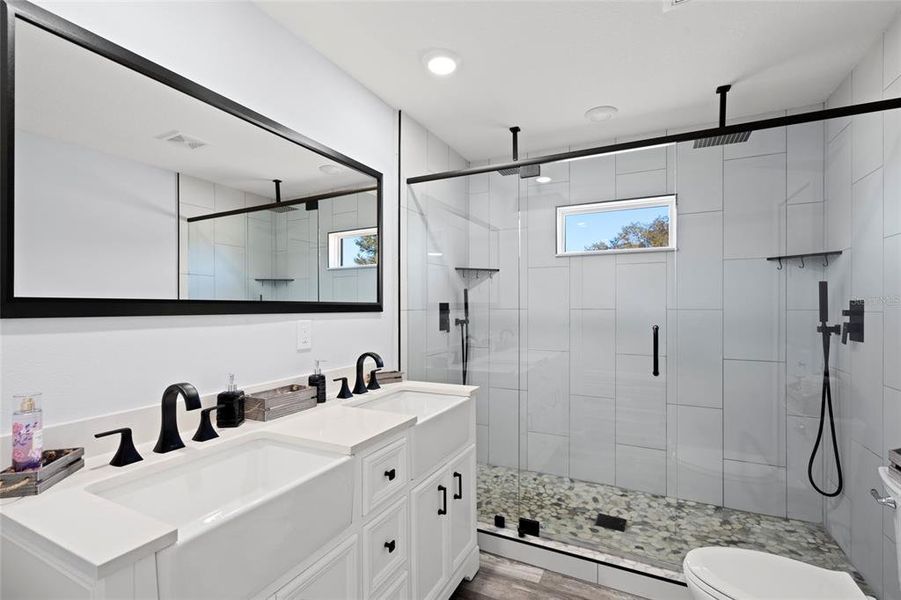 Furnished interior view inside a new home in , Okeechobee (Image 17).