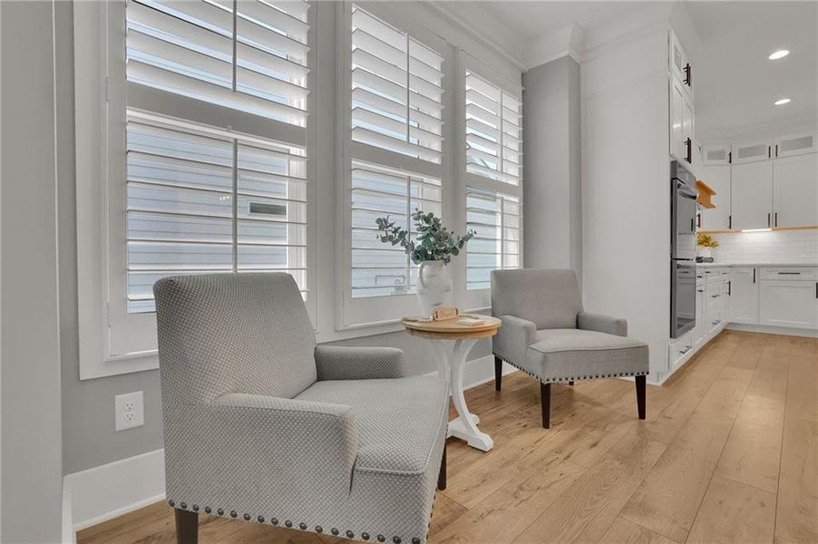 Furnished interior view inside a new home in , Canton (Image 45).