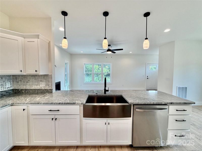 Furnished interior view inside a new home in , Mars Hill (Image 3).