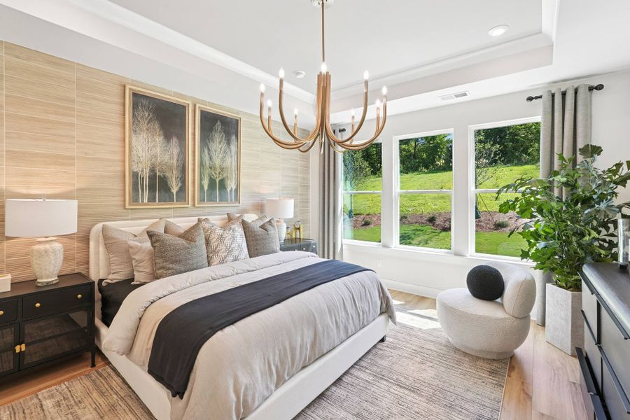 Representative furnished interior of a home built from the Sandy Lane by Tri Pointe Homes in Altis At Serenity, Fuquay Varina (Image 18).