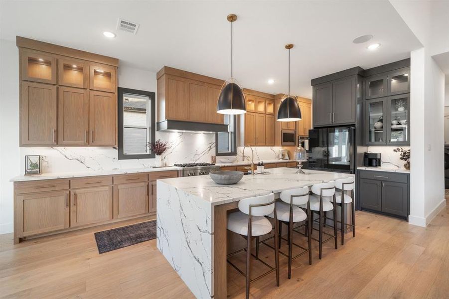 Furnished interior view inside a new home in Painted Tree 60' Series, McKinney (Image 6).