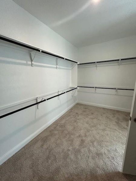 Walk-in closet in Primary Bedroom
